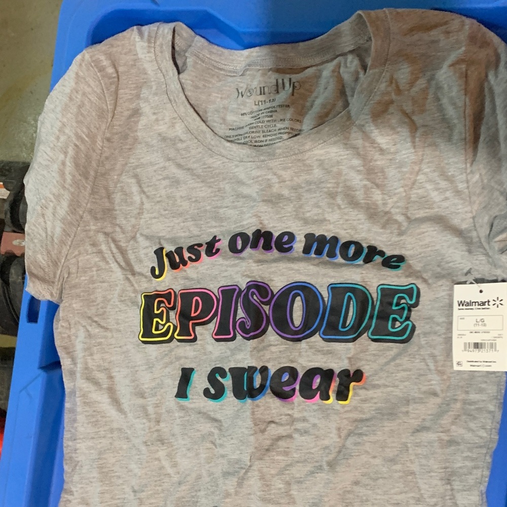 Wound-up Colorful Print T-shirt